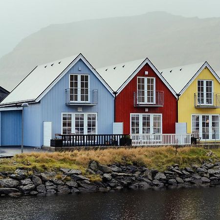 Вилла New Boat House Leirvik Экстерьер фото